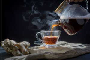 Ginger-Steaming-Teapot-and-Cup